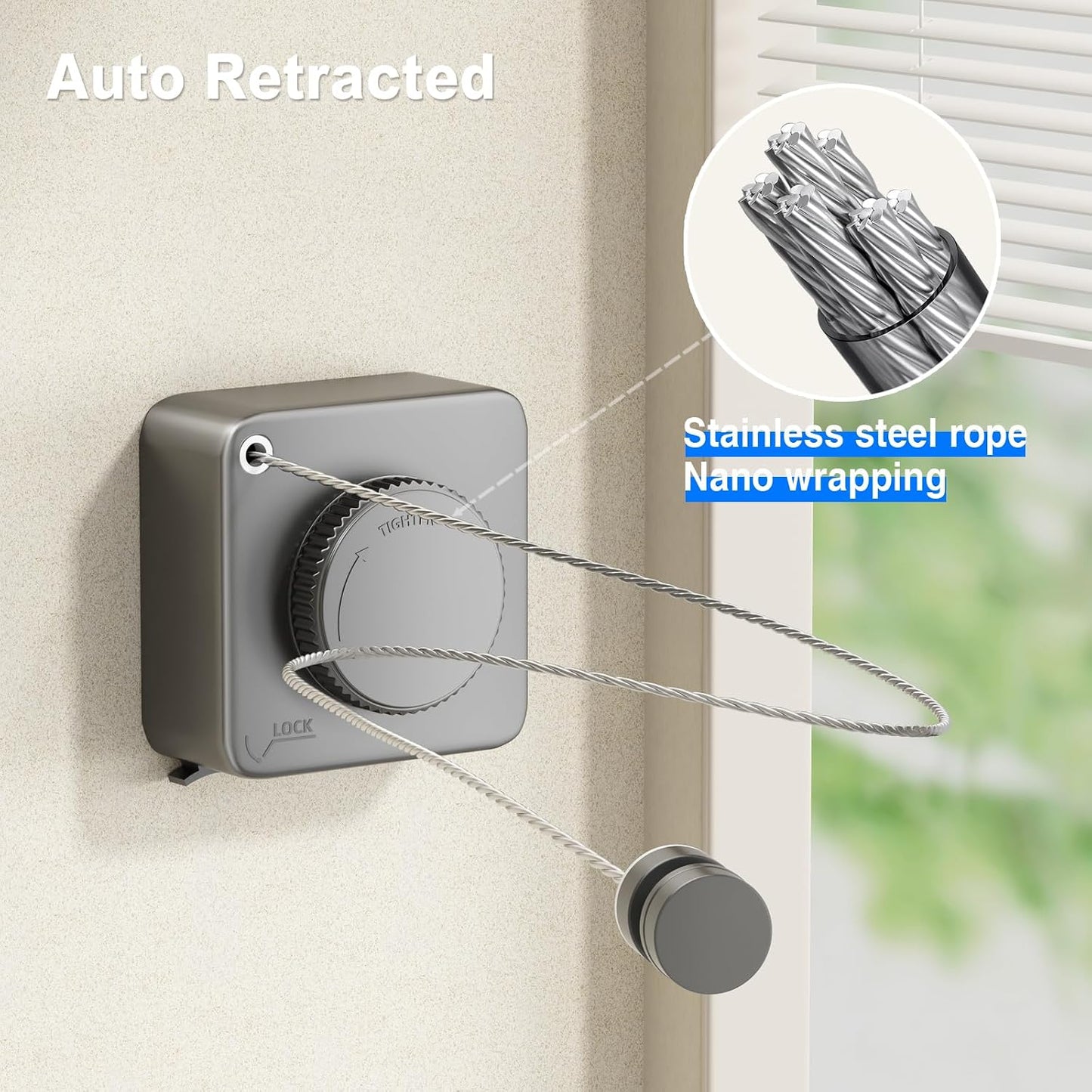 Domus Retractable Clothesline