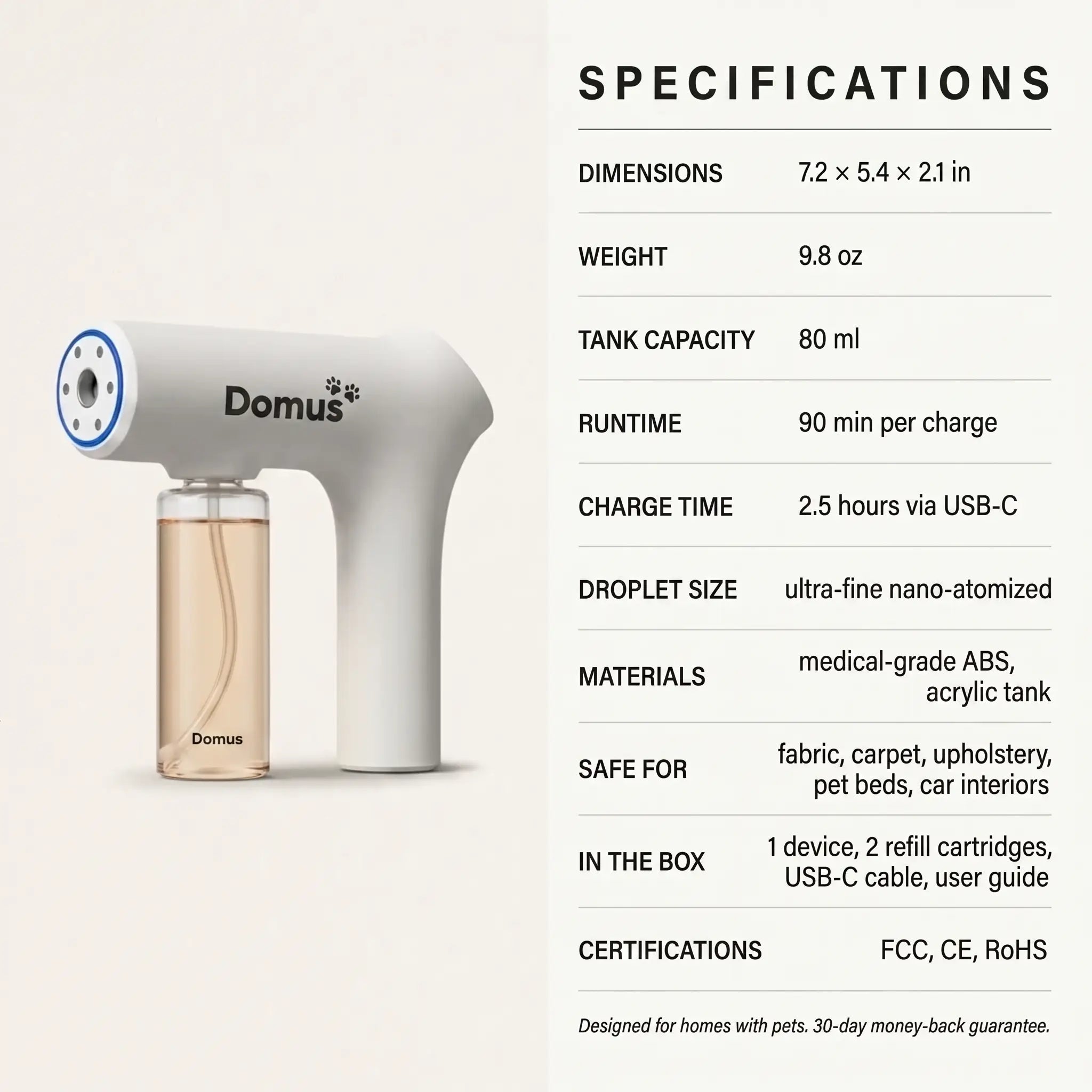 Domus Probiotic Deodorizer